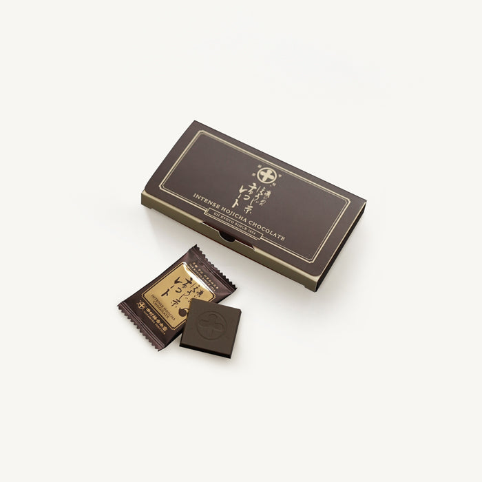 Intense Hojicha Chocolate