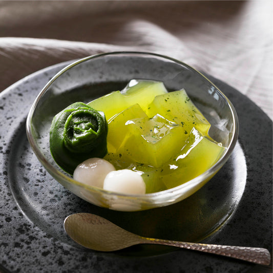 Raw tea jelly [Nakamura tea]