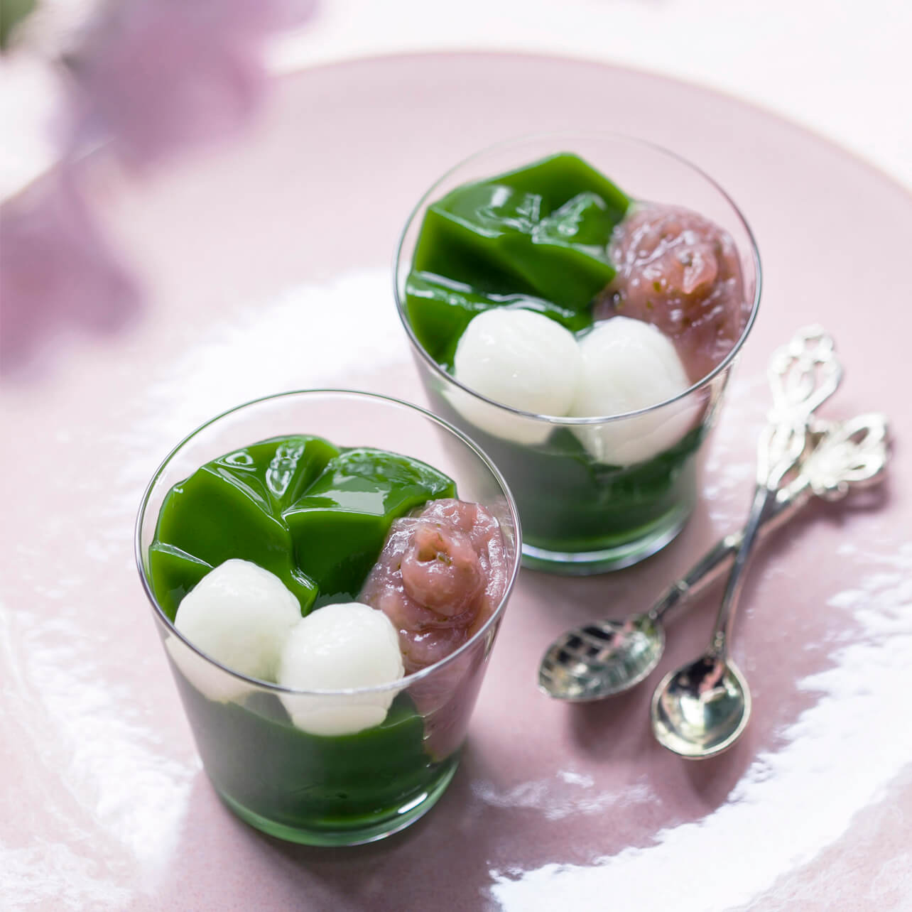 Namacha Jelly Assortment [Matcha, Roasted Green Tea, Spring Sakura]