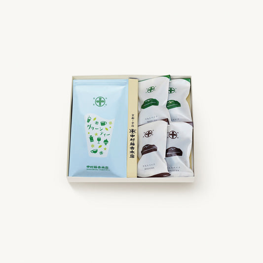 [Satofuru] Furusato tax green tea bag, 2 kinds of financier assortment