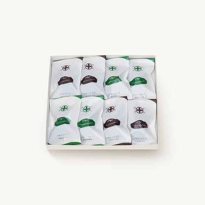 マルトベイク2種詰合せ ［抹茶×4・ほうじ茶×4］