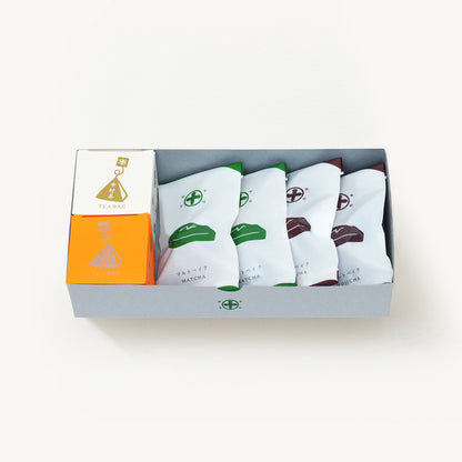 マルトベイク4個［抹茶×2・ほうじ茶×2］・キュウブ詰合せ