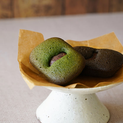 Maruto Baum [Hojicha] and Maruto Bake [Chestnut Matcha and Chestnut Hojicha] Assortment