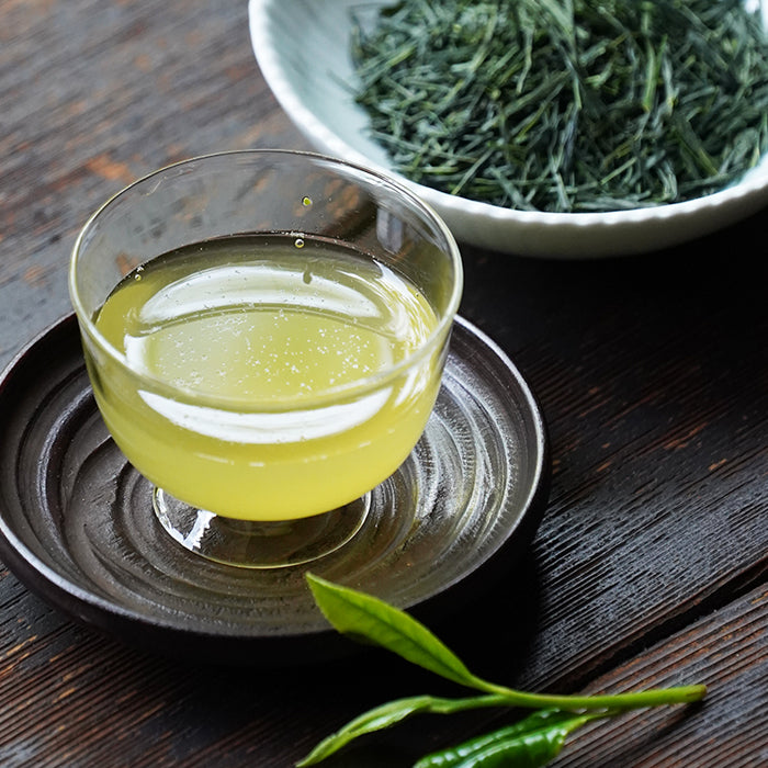 Assortment of fresh tea [pine] and Ujiteira
