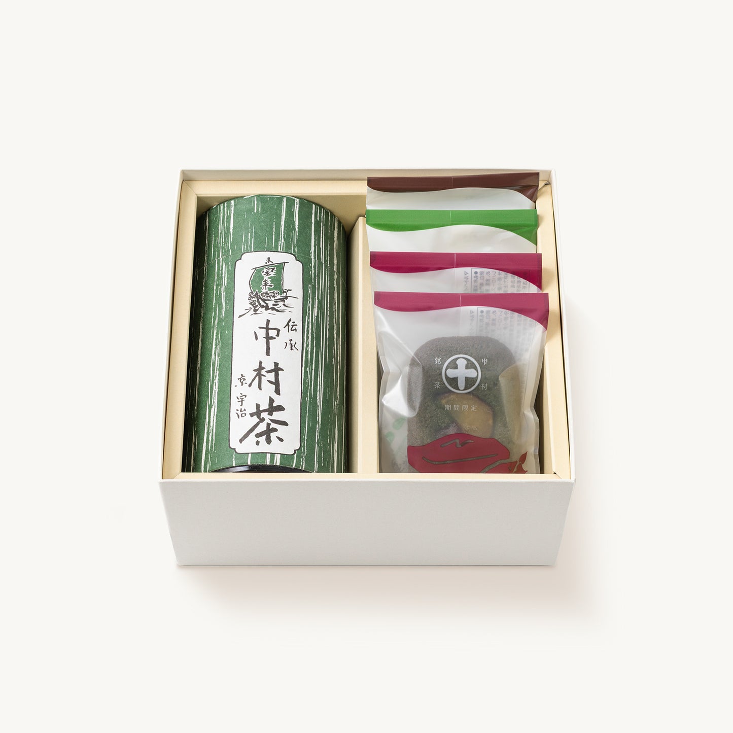 期間限定　敬老の日ギフト　当店オリジナルの『中村茶』や、抹茶、ほうじ茶のマルトベイク、季節のマルトベイクが入った詰合せ