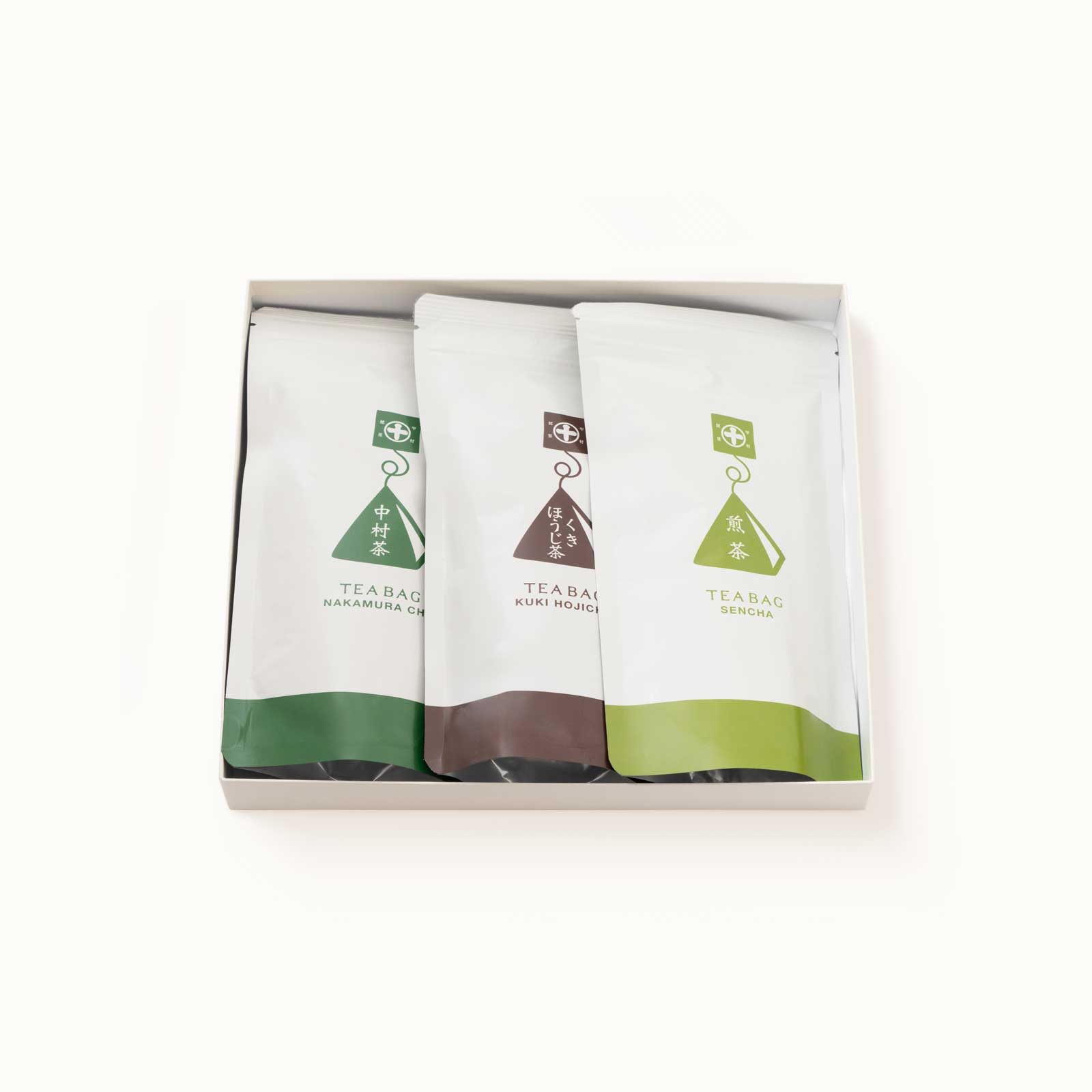 オンライン限定

日頃の感謝を伝える父の日。
中村茶、くきほうじ茶、煎茶が楽しめる、ティーバッグの詰合せ。