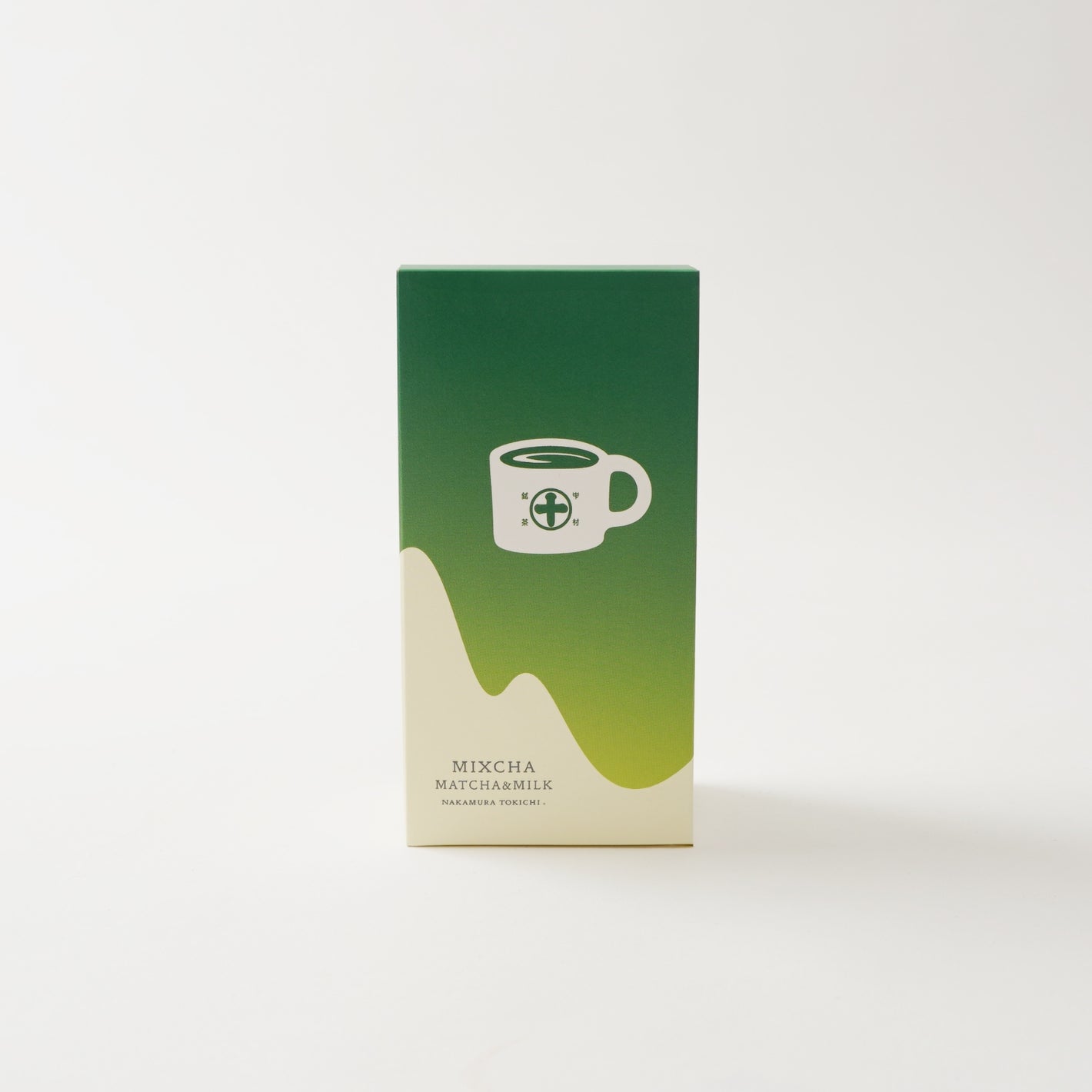 京都 宇治 中村藤吉本店 の抹茶の香りとまろやかさを手軽に楽しめる抹茶ドリンク「ミクスチャ［抹茶とミルク］」。