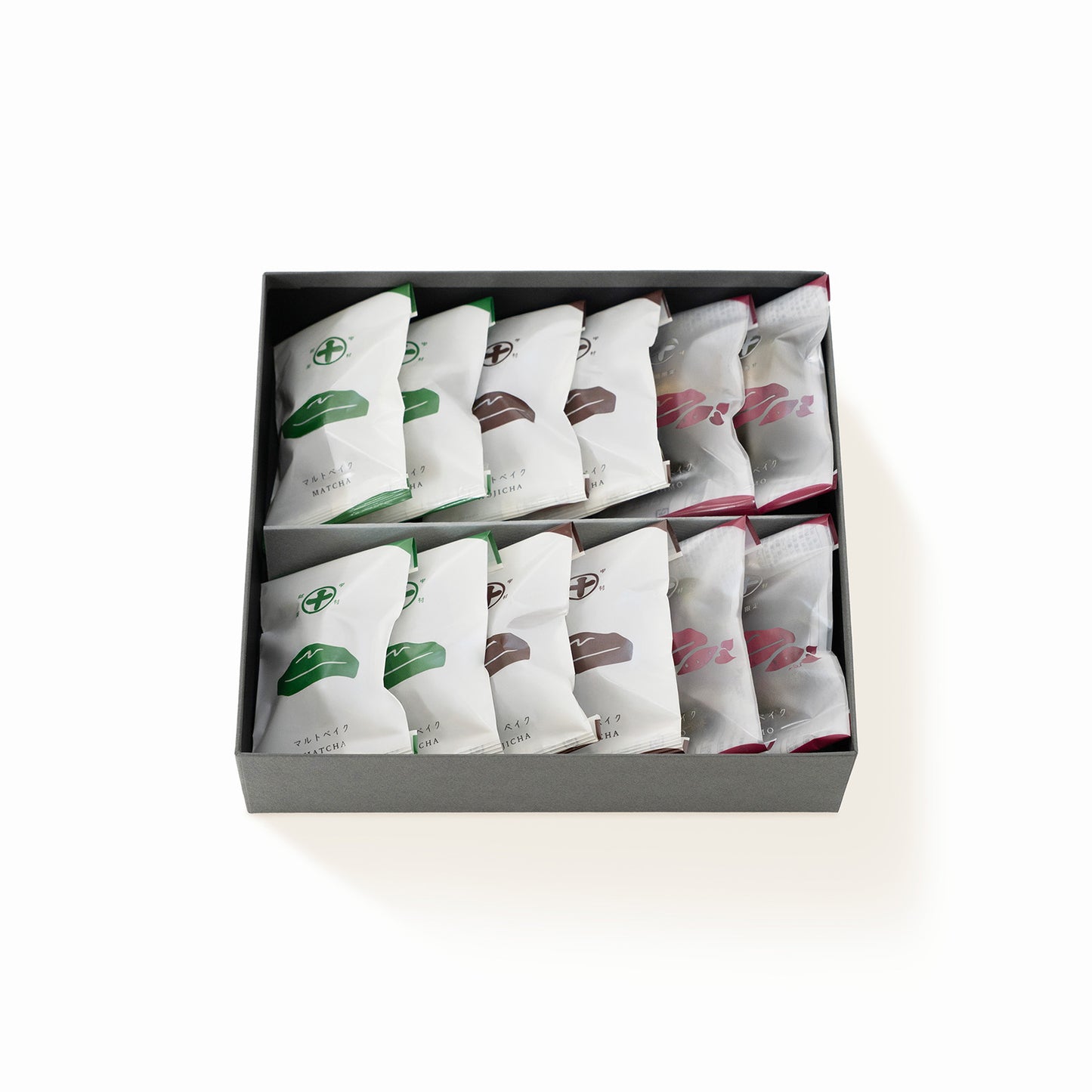 マルトベイク12個詰合せ［おいも×4・抹茶×4・ほうじ茶×4］