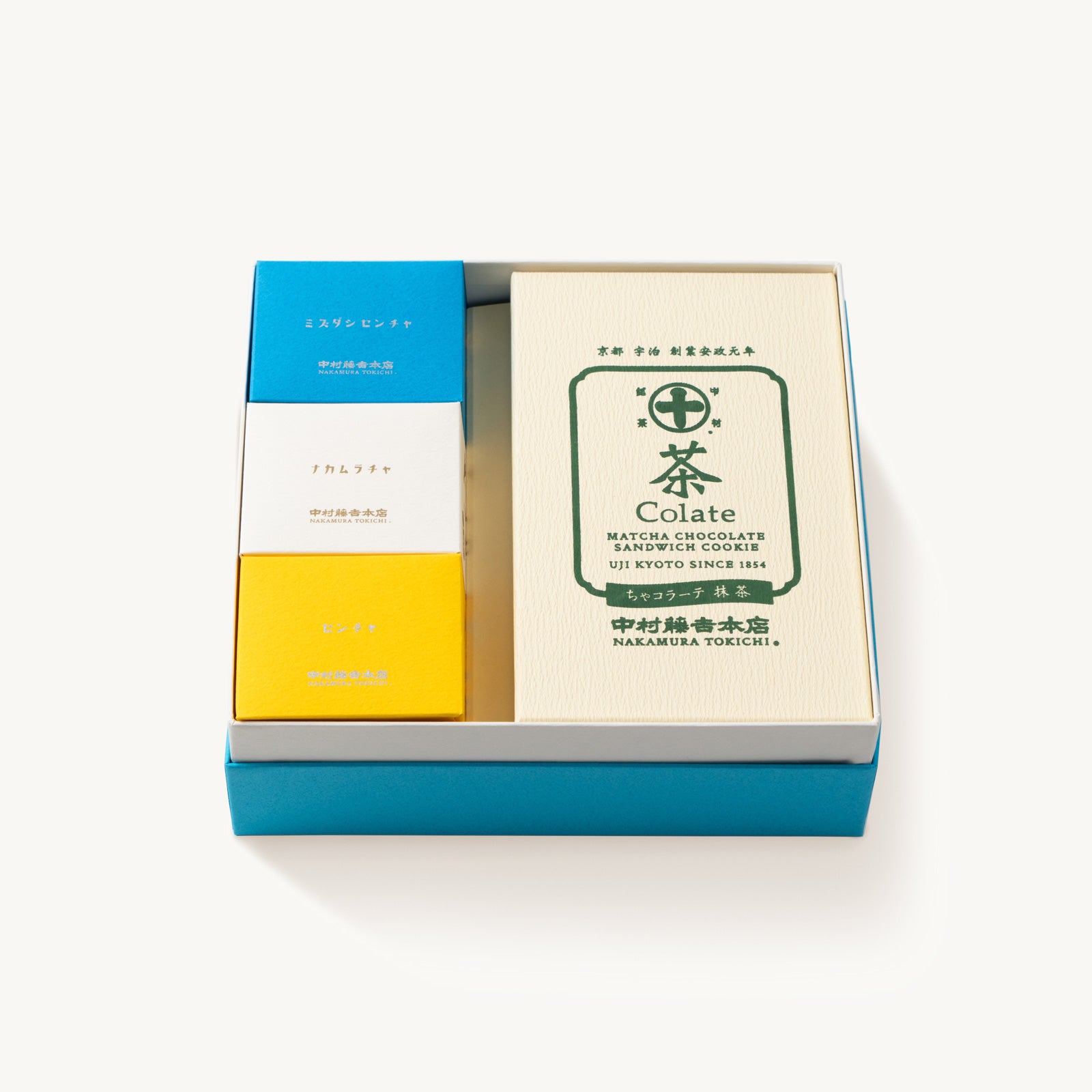水出し煎茶と抹茶菓子の詰め合わせ｜ティーバッグギフト［空］｜中村