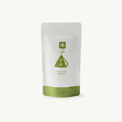 京都 宇治 中村藤吉本店のティーバッグ、煎茶。爽やかで透明感のある風味を持つさっぱりとしたお味が特徴