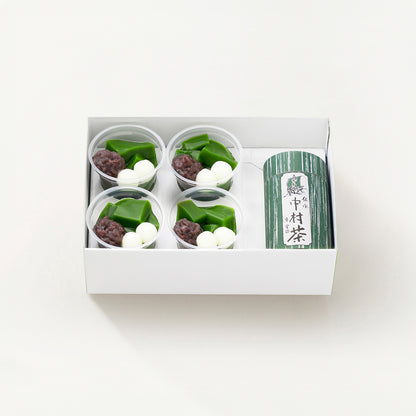 生茶ゼリイ［抹茶］・中村茶詰合せ
